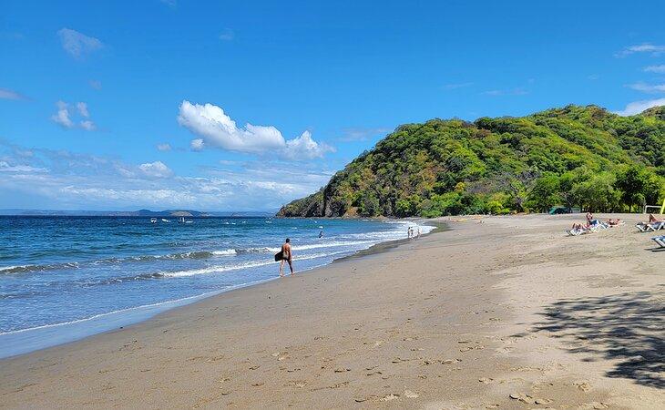 Playa Matapalo en el norte de Costa Rica
