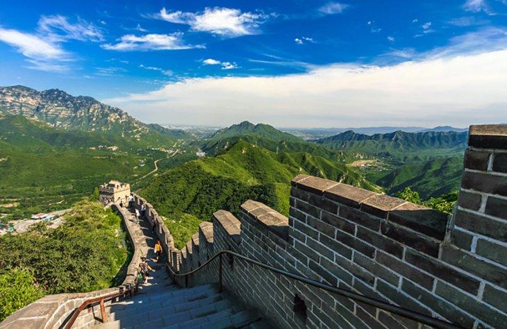 Badaling-Pass und die Chinesische Mauer bei Mutianyu
