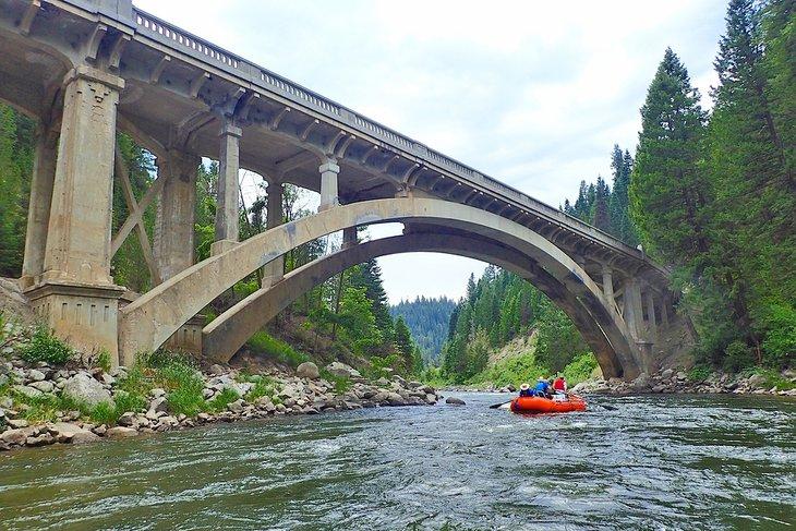 Rafting en el North Fork del río Payette