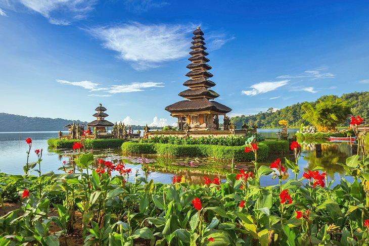 Temple Pura Ulun Danu Bratan, lac Bratan, Bali