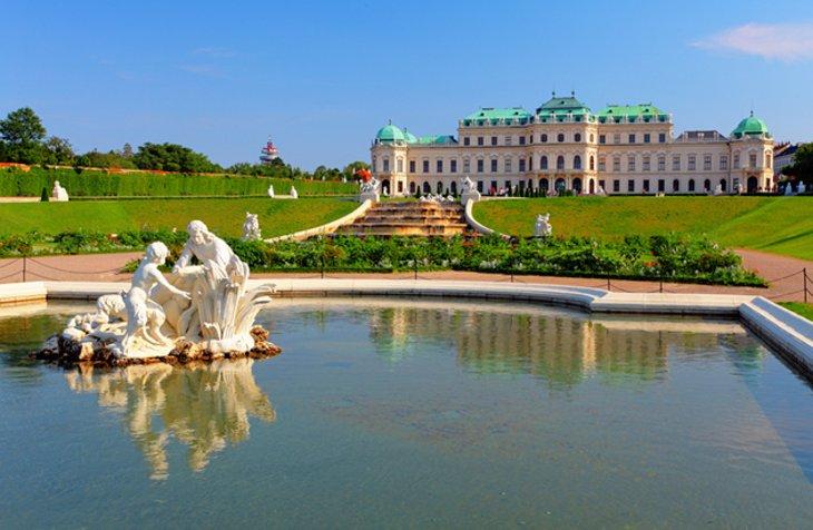 Los Palacios Belvedere de Viena
