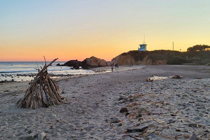 Atardecer en Leo Carrillo State Park