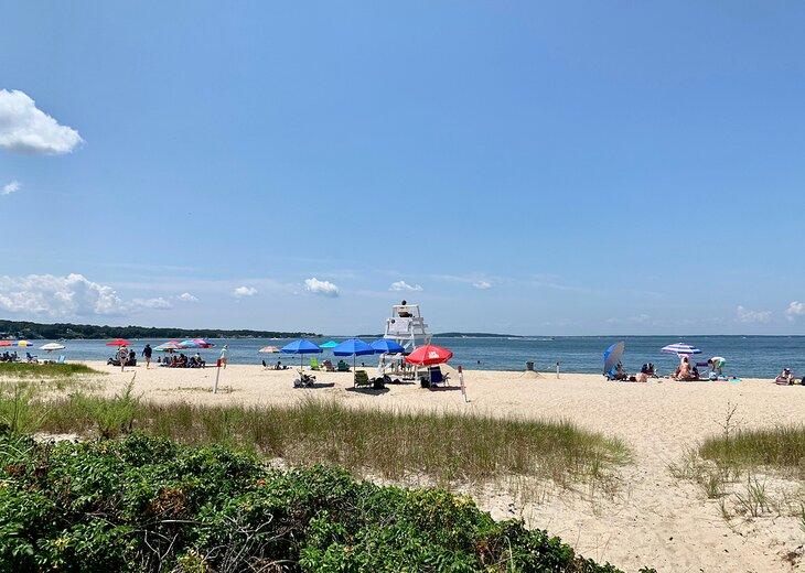 Foster Memorial Beach in Sag Harbor