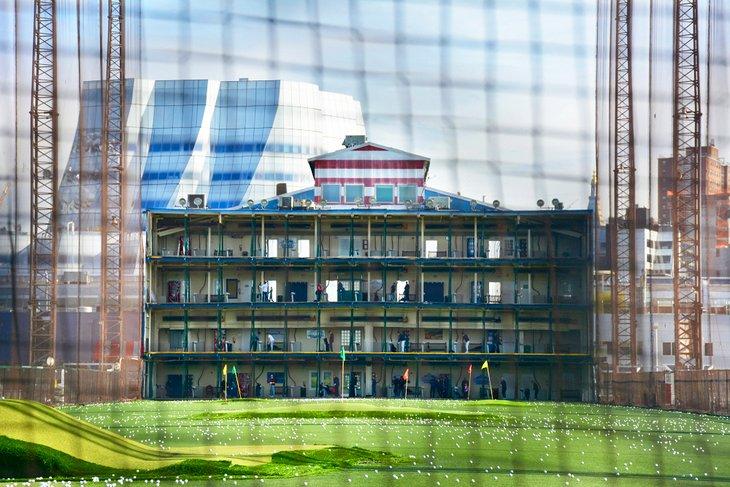 Golf en Chelsea Piers