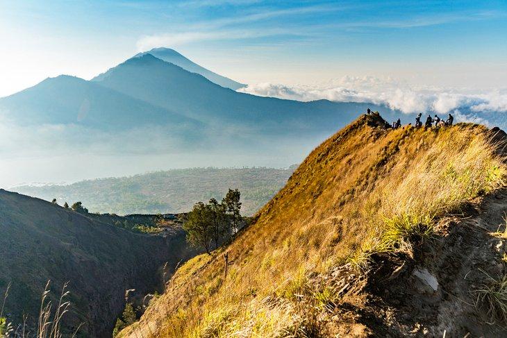 Sonnenaufgang auf dem Mount Batur