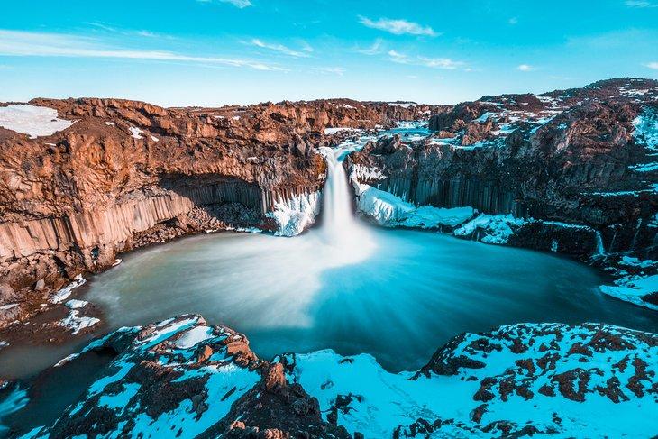 Aldeyjarfoss Wasserfall