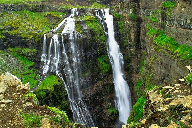 Glymur Wasserfall