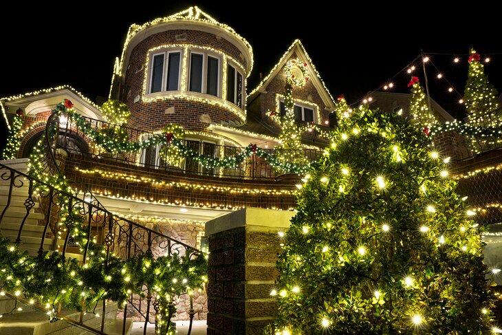 Luces de Navidad en Dyker Heights