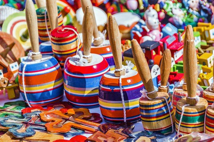 Traditionelle mexikanische Spielzeuge
