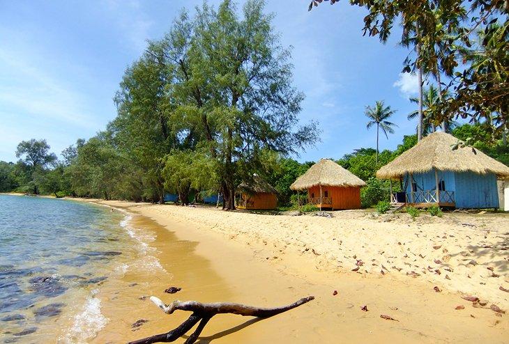 Bungalows auf Koh Russey