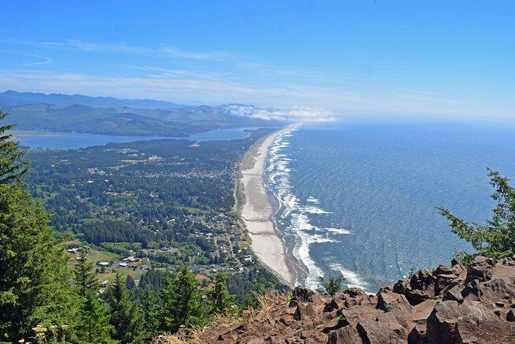 Vista desde Neah-Kah-Nie Mountain