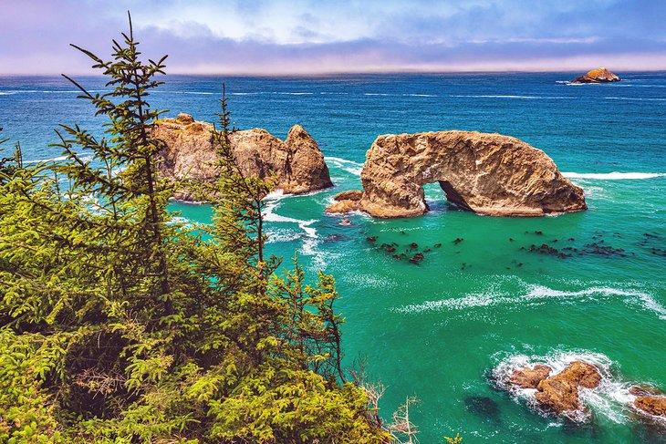Arch Rock, Corredor Escénico Estatal Samuel H. Boardman