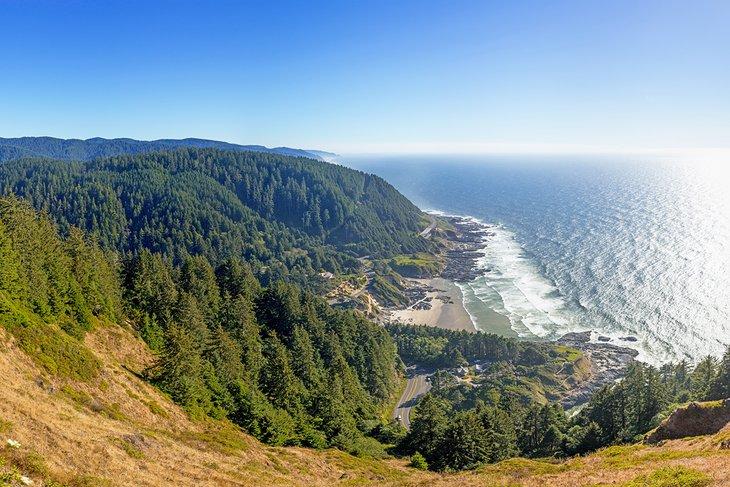 Vista desde Cape Perpetua