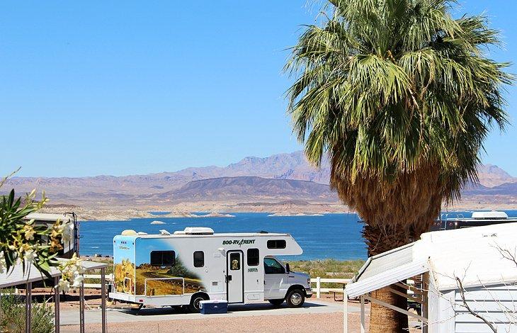 Village RV du lac Mead à Boulder Beach