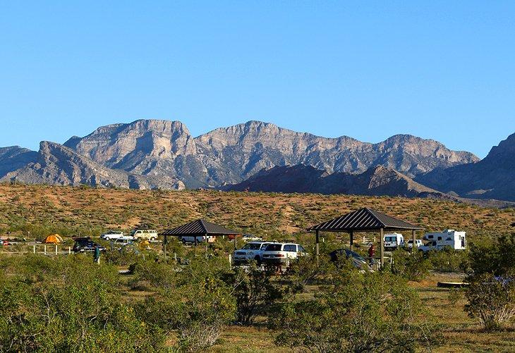 Camping de Red Rock Canyon