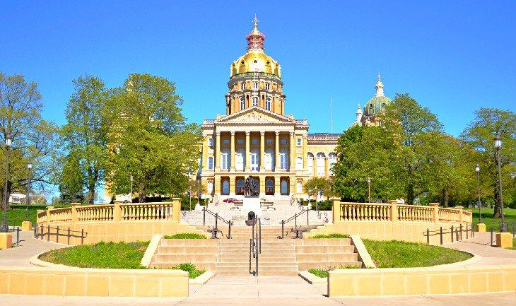 Edificio del Capitolio del Estado de Des Moines