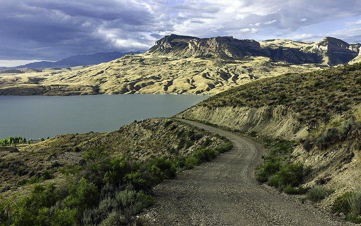 Paysage du parc d'État de Buffalo Bill