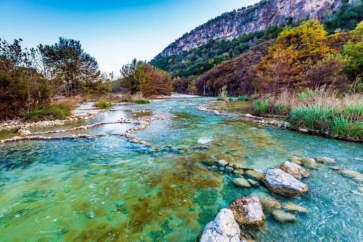 Río Frio en el Parque Estatal Garner