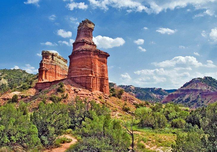 Formación Lighthouse, Parque Estatal Palo Duro Canyon