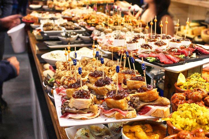 Tapas en Barcelona