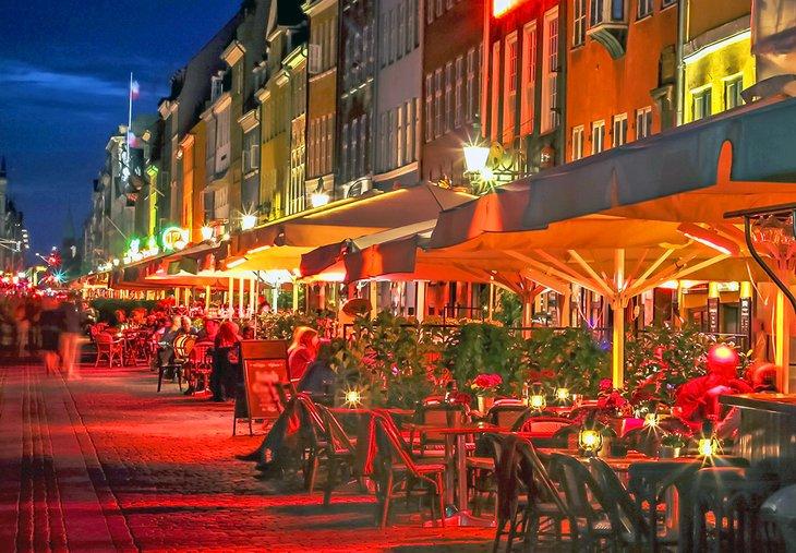 Cafés en la calle en Copenhague