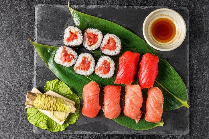 Sushi en Tokio