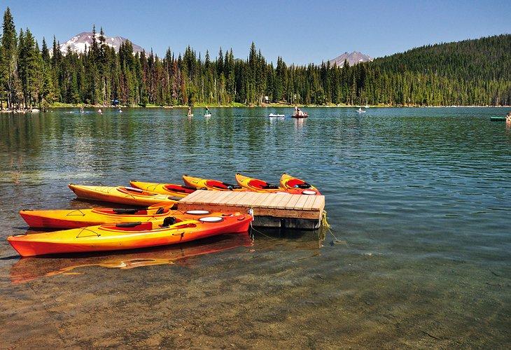 Lago Elk cerca de Bend