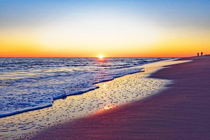 Coucher de soleil à Sunset Beach, Cape May