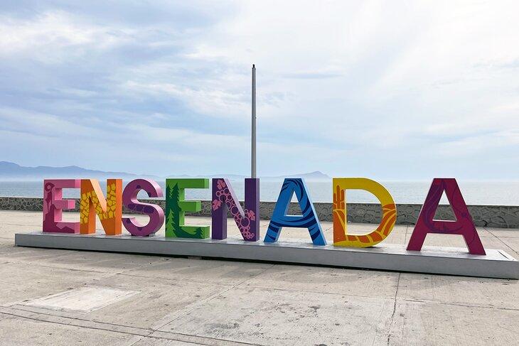 Panneau à Ensenada
