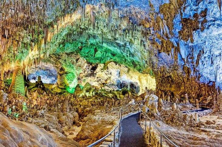 La Grande Salle dans les Cavernes de Carlsbad