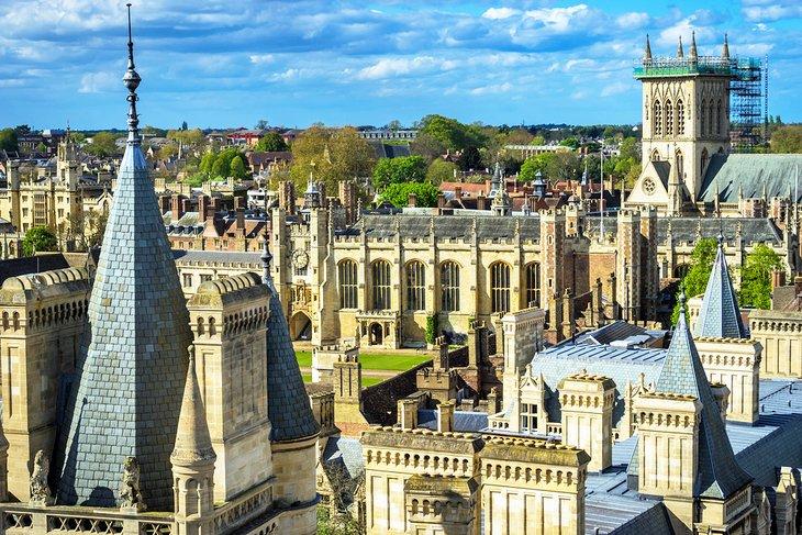 Blick über Cambridge