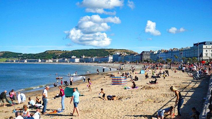 Strand in Llandudno