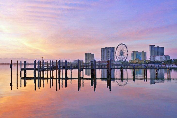 Amanecer sobre Pensacola