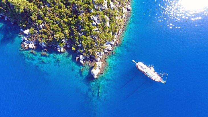 Navegación en la Bahía de Marmaris