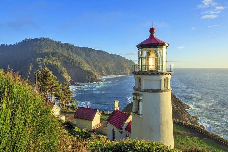 Faro de Heceta Head en Florence