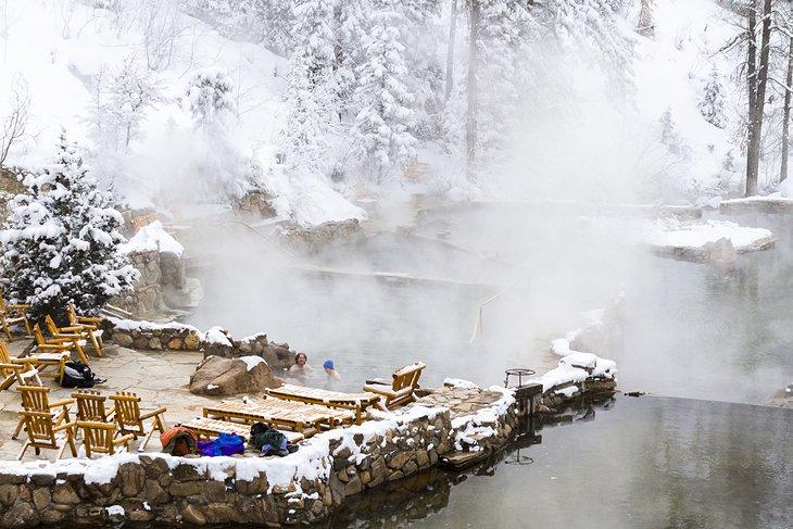 Aguas termales de Strawberry, Steamboat Springs