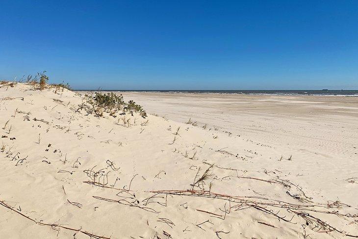 Plage de San Luis Pass