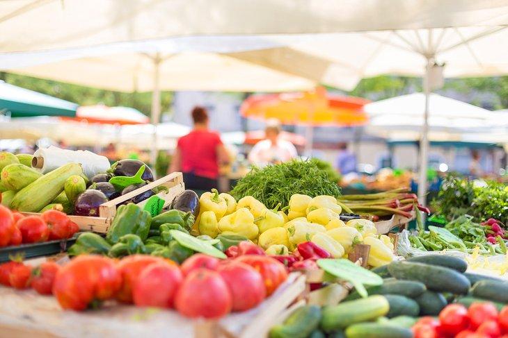 Productos del mercado de agricultores