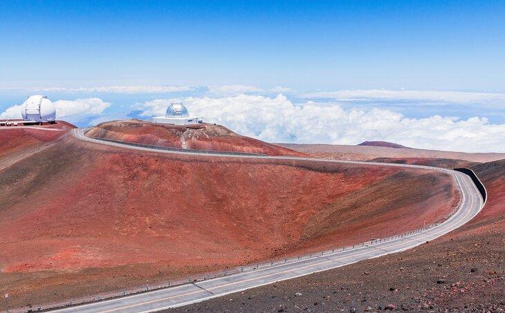 Télescopes au sommet du Mauna Kea