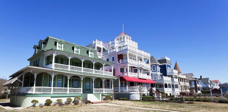 Casas victorianas en Cape May