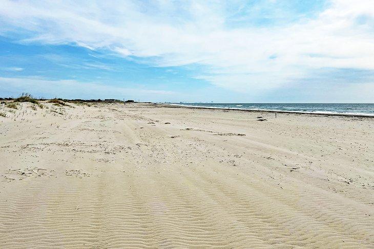 Playa Frontal en Corson's Inlet State Park