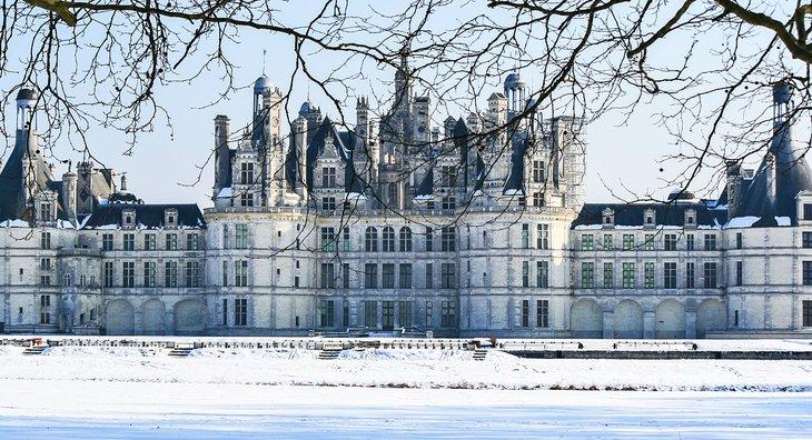 Château de Chambord en invierno