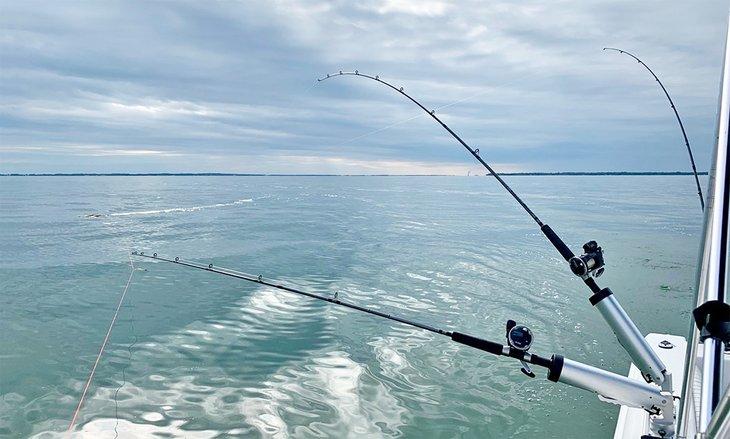 Pesca en el Lago Erie