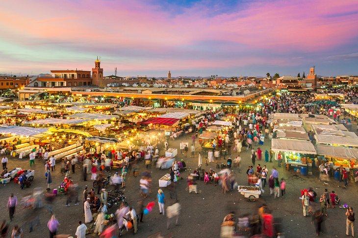 Plaza Jemaa el-Fnaa, Marrakech