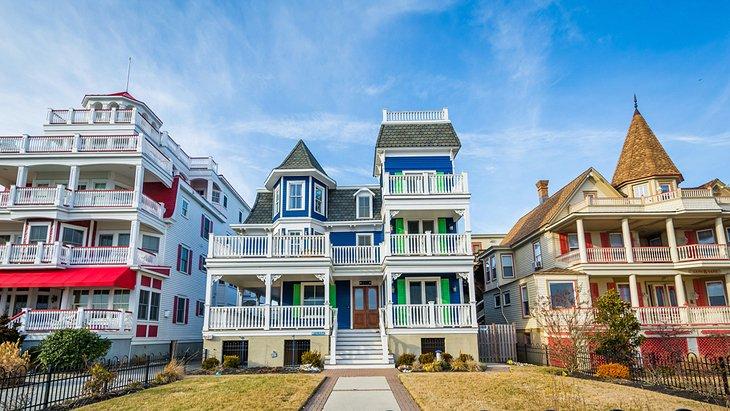 Las hermosas casas victorianas de Cape May
