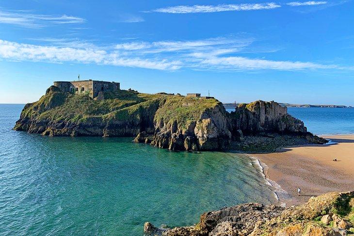 Playa del Castillo de Tenby