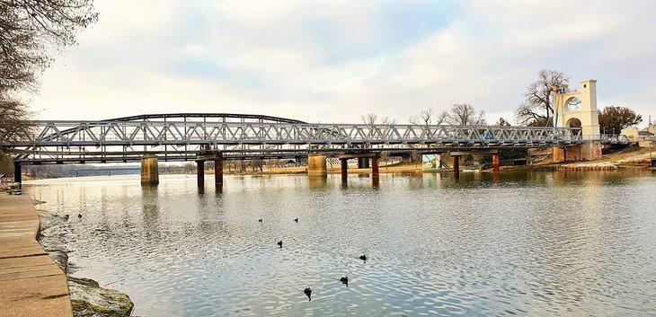 Pont suspendu à Waco
