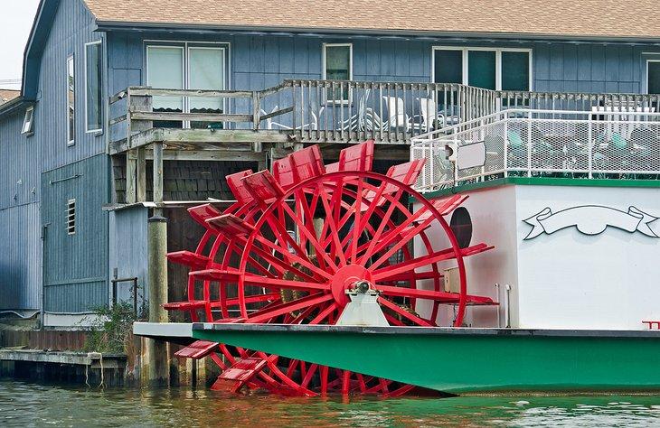 Barco de ruedas en Saugatuck, Michigan