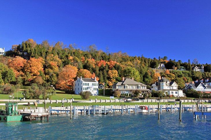 Isla Mackinac en otoño