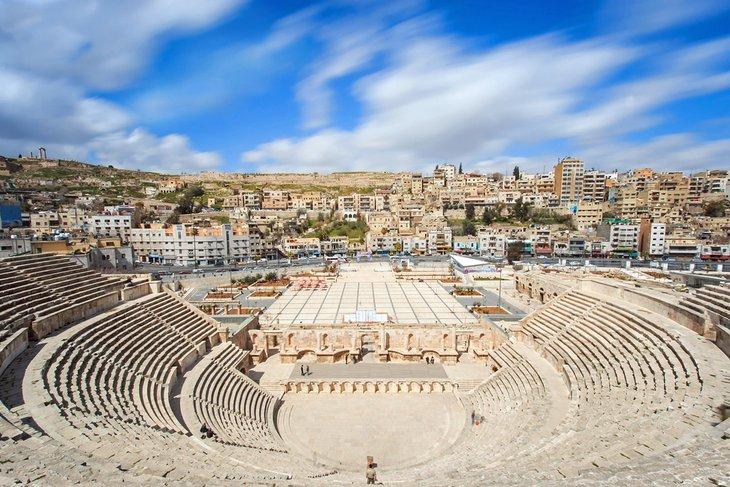 El Teatro Romano en Amán
